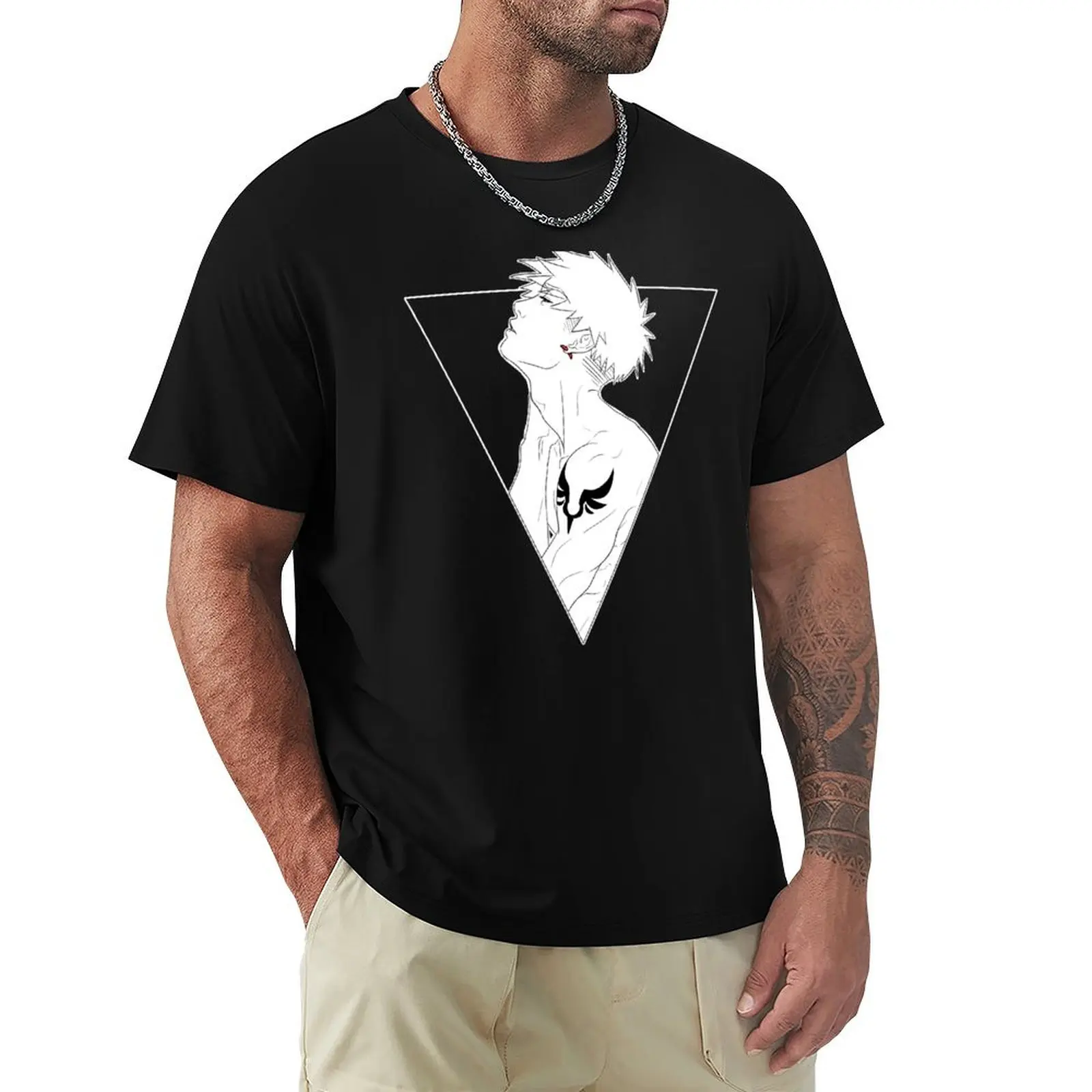 

Bakugou Katsuki - SERENITY T-Shirt Basic Solid Color Short Sleeve Cotton Top
