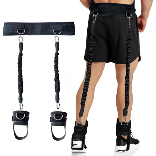 Entrenador de salto Vertical, banda de resistencia para entrenamiento de fuerza de piernas, para agilidad, baloncesto, voleibol, fútbol