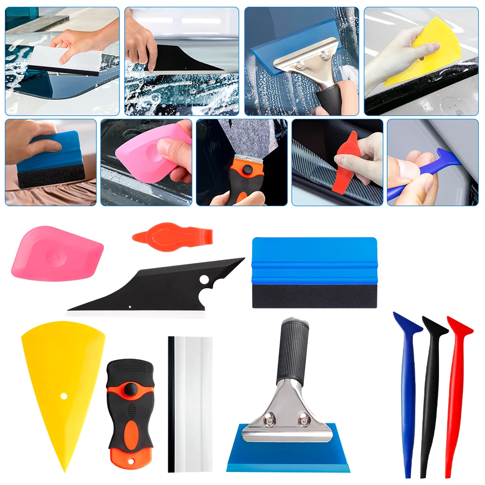 

Инструменты для наклеек с пленкой, профессиональный набор, резиновый скребок, скребок для войлока, покрытие пленки, набор для установки наклеек, скребок для кромок