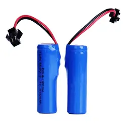 Akıllı koruma kartı ile 2 adet/grup 14500 şarj edilebilir pil 3.7V 500mAh şarj edilebilir lityum pil