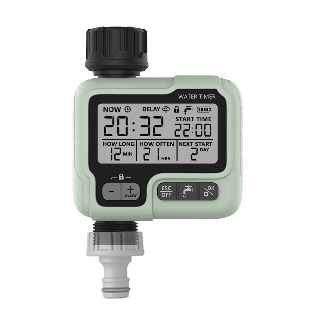 

HCT-322 Automatic Water Timer Garden Digital Irrigation Machine Intelligent Sprinkler Used Outdoor to Save Water&Time