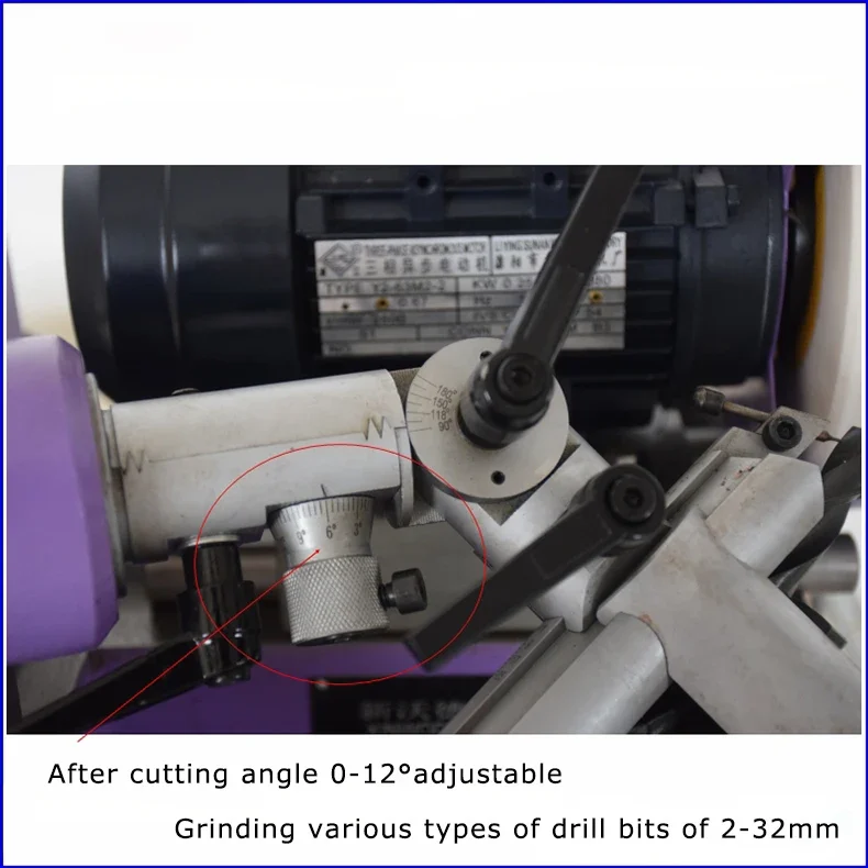 

380v 2-32mm Universal Drill Bit Sharpener Angle Grinder Tungsten steel drill bit Grinding Machine Drill Bits Sharpening Tool