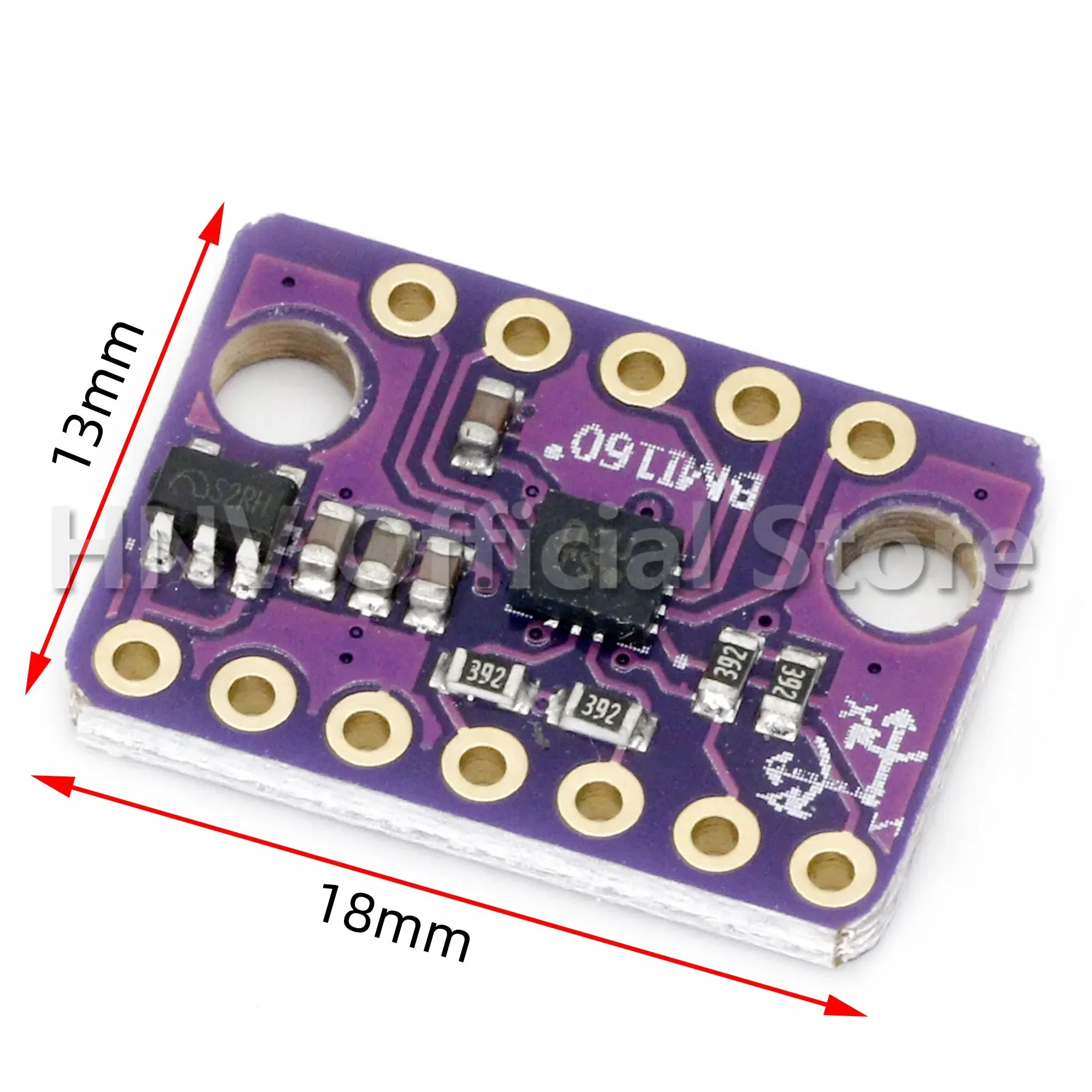 MH-ET LIVE BMI160 GY-BMI160 6DOF 6-axis Rate Gyro Gravity Accelerometer Sensor Module IIC I2C SPI Communication Protocol 3-5V