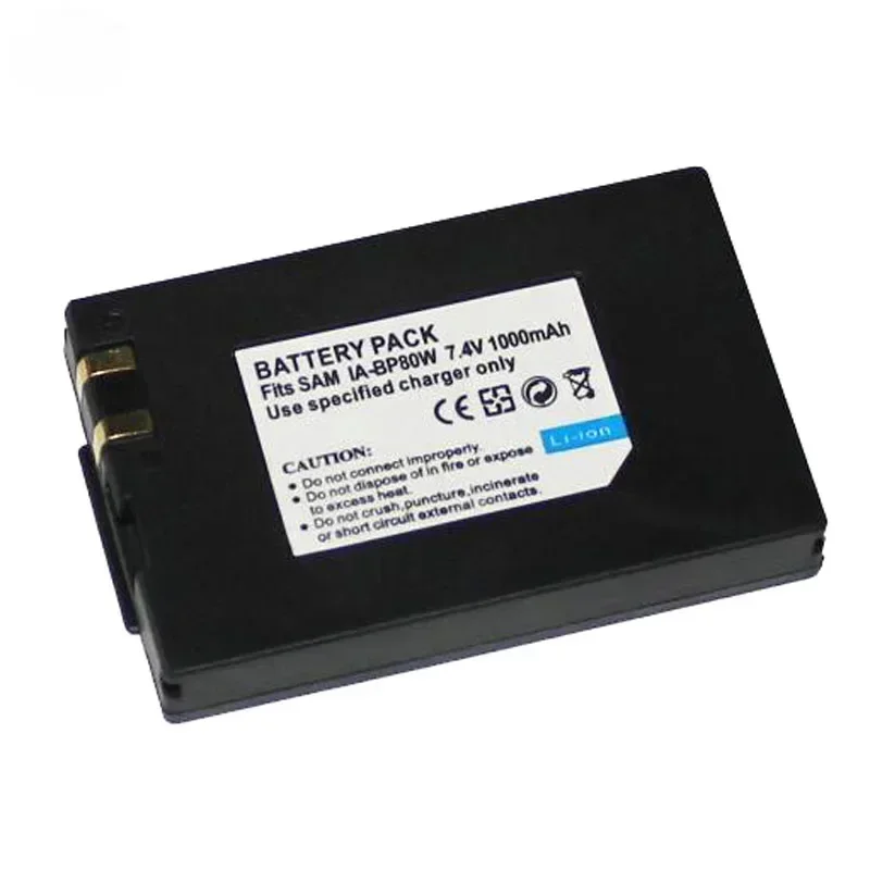 7,4 В 1000 мАч IA-BP80W IA-BP80WA BP 80WA 80 Вт аккумулятор для камеры + зарядное устройство переменного тока для SAMSUNG SC-D381 SC-D382 SC-D385 VP-DX100i SC-DX103
