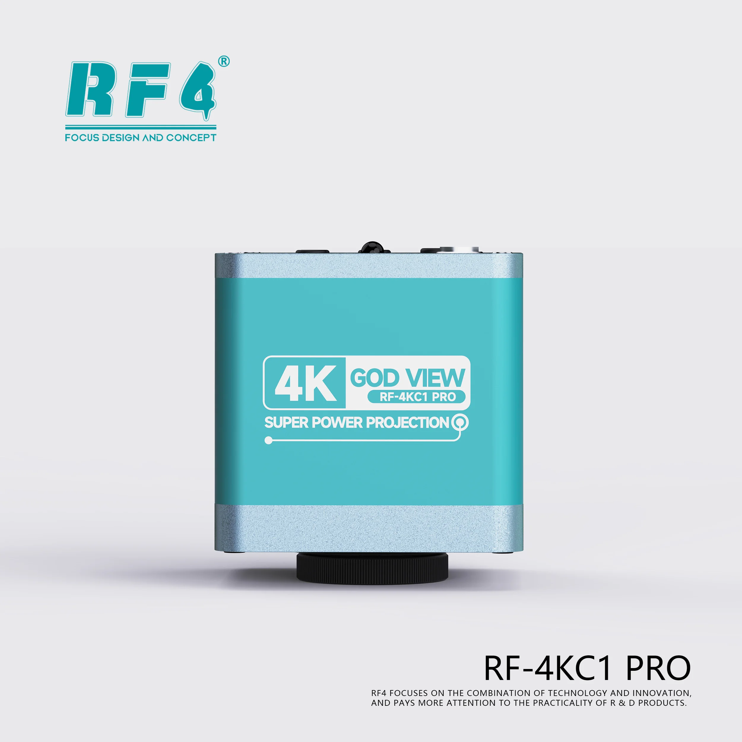 RF4 RF-4KC1 PRO Microscope HD 4K Camera, Real-time Current Tracking Curve Display  ，For Mobile Phone PCB Welding Repair