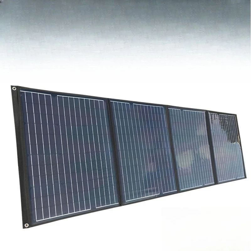 

18V36V folding solar charging pad outdoor power bottle mobile phone power bank camping convenience