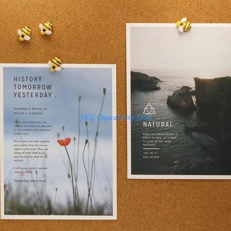 Kép 6: U75B 40 pcs butterfly-like Fém pushpins beállítása Dolgozat foto Feljegyzés Akta pushpins