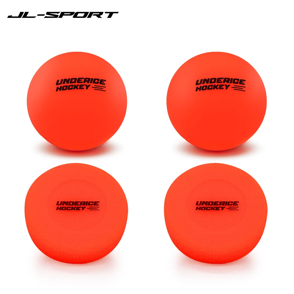 2pcs Ice Hockey Pucks Roller Road Hockey Round Roller No-Rebound Ball Street Ice Hockey Training Puck Sports Supplies