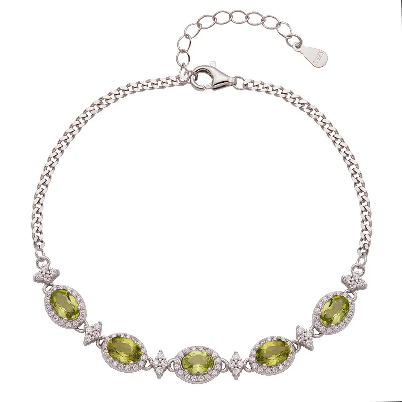 

Вневременные ювелирные изделия из серебра 925 пробы, натуральные полудрагоценные драгоценные камни, браслеты-манжеты, настоящий топаз/гранат/аметист/цитрин, браслеты-цепочки