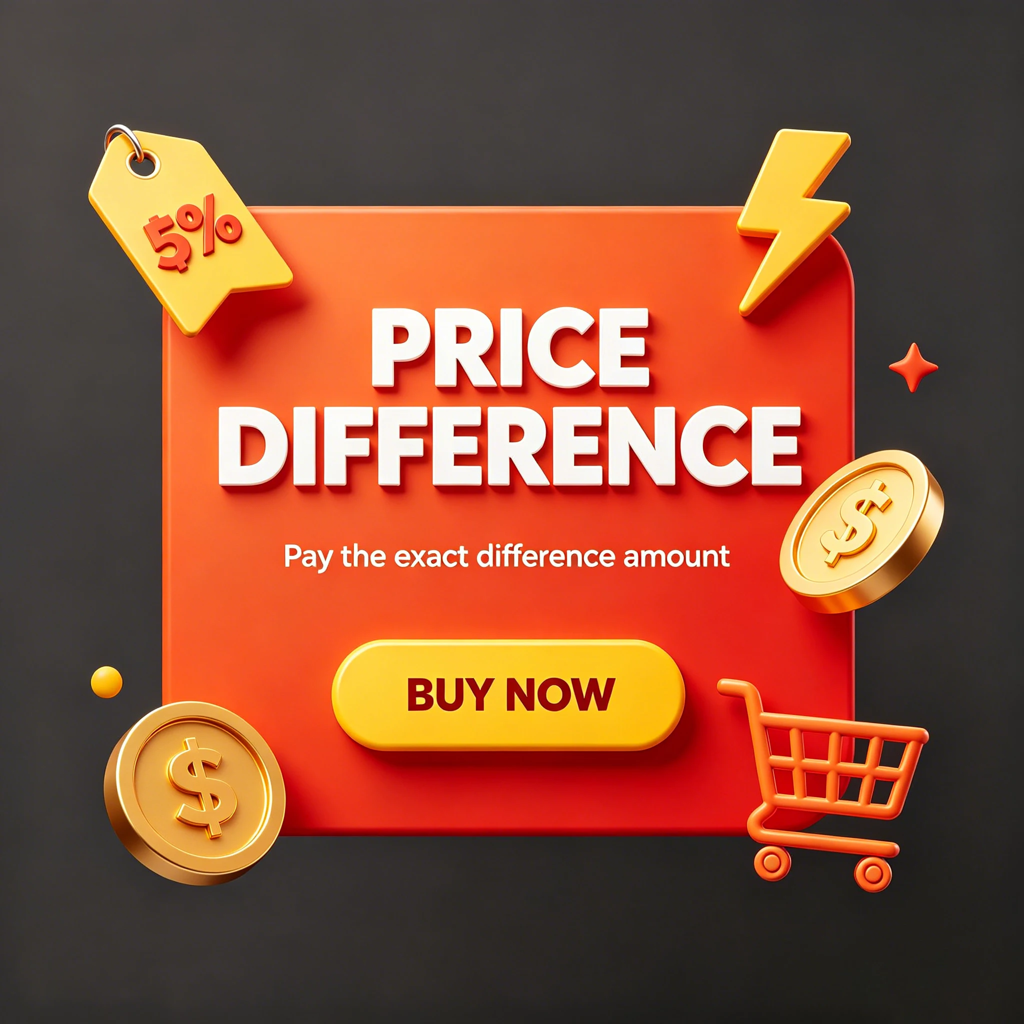 Special link for compensating the price difference for the camera