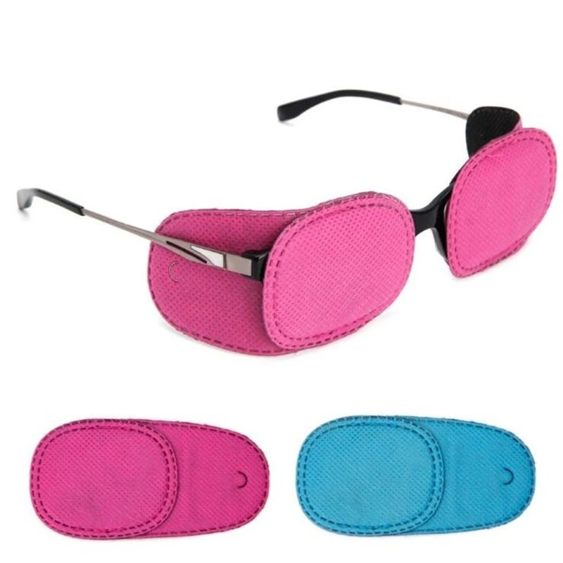 6pcs/box Children Amblyopia Eye Patches Useful Training Kids for Treating Strabismus Glasses Soft Therapy Eyewear Accessories