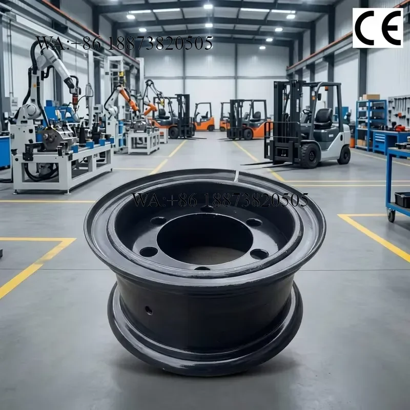 Industrial Vehicle Forklift Wheel Rim 8.00V-15 8.00-15 Steel Rims PCD 112MM ET 30MM New for 300-15 3.00-15