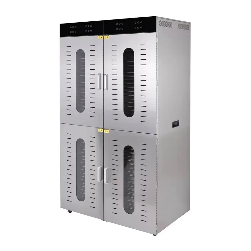 Stainless Steel Food Dehydrator 96 Tray Double Layer Electric Dryer Commercial Professional Fruit Vegetable Meat
