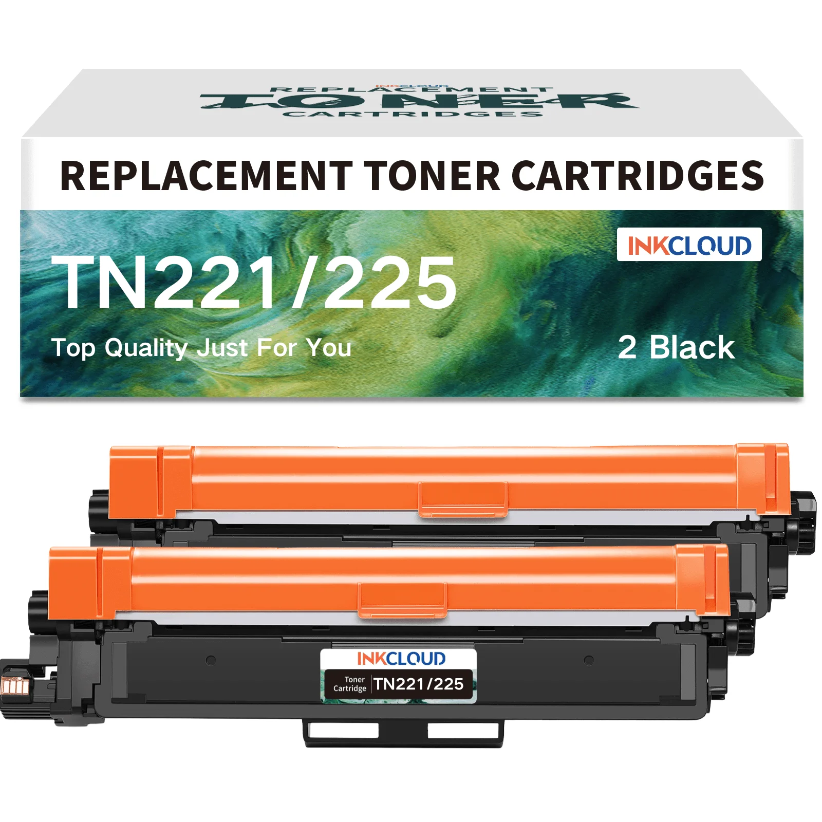 

INKCLOUD Replacement for Brother TN-221 TN-225 to Use with MFC-9130CW HL-3170CDW MFC-9340CDW HL-3140CW MFC-9330CDW