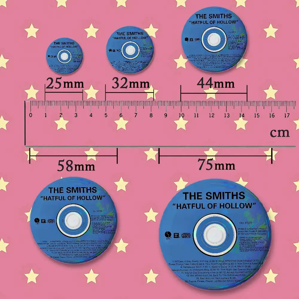 T-The S-Smiths Album Covers Custom Badges 75mm 44mm 25mm 32mm 58mm Hat Backpack Accessories Toys Collect Gifts Large
