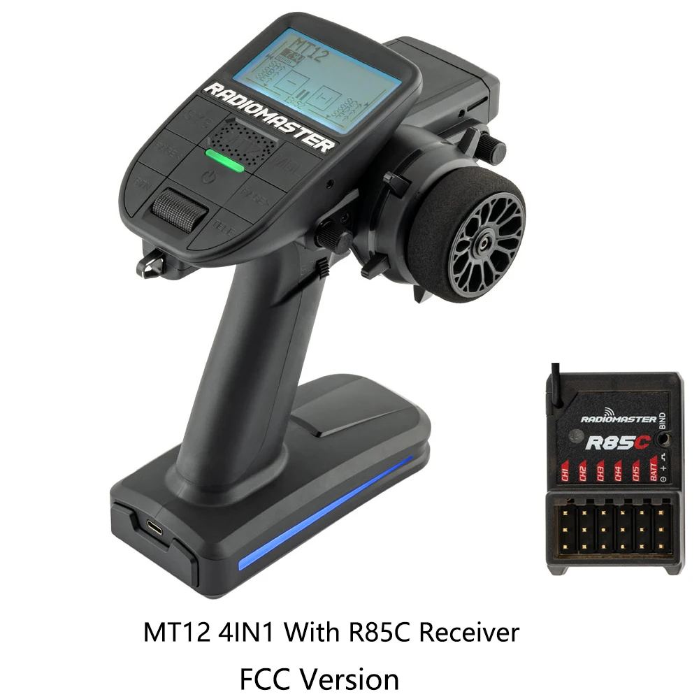Radiomaster MT12 ExpressLRS 4in1 Multiprotokoll-Oberflächenradio-Controller für RC-Car-Boot