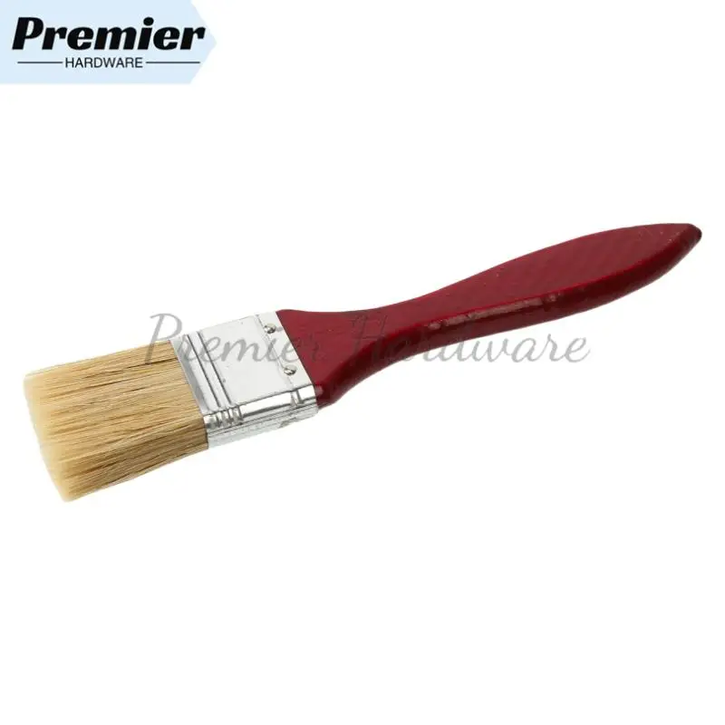 

1.5inch Paint Brush 35.9mm Width Soft Nylon Bristle with red Handle for Wall, Cabinets, Fences
