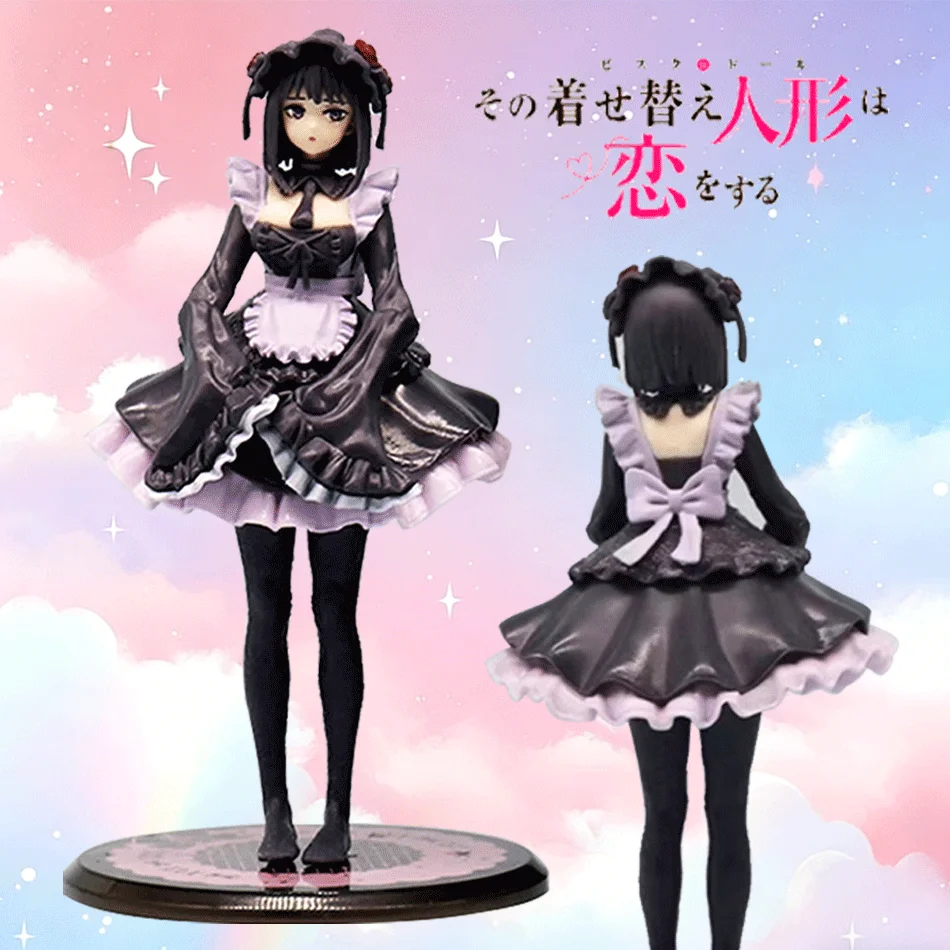 

In stock My Dress-Up Darling maid outfit Kitagawa Marin Cos Name Standing position Action Figure Collection Toys Christmas Gift