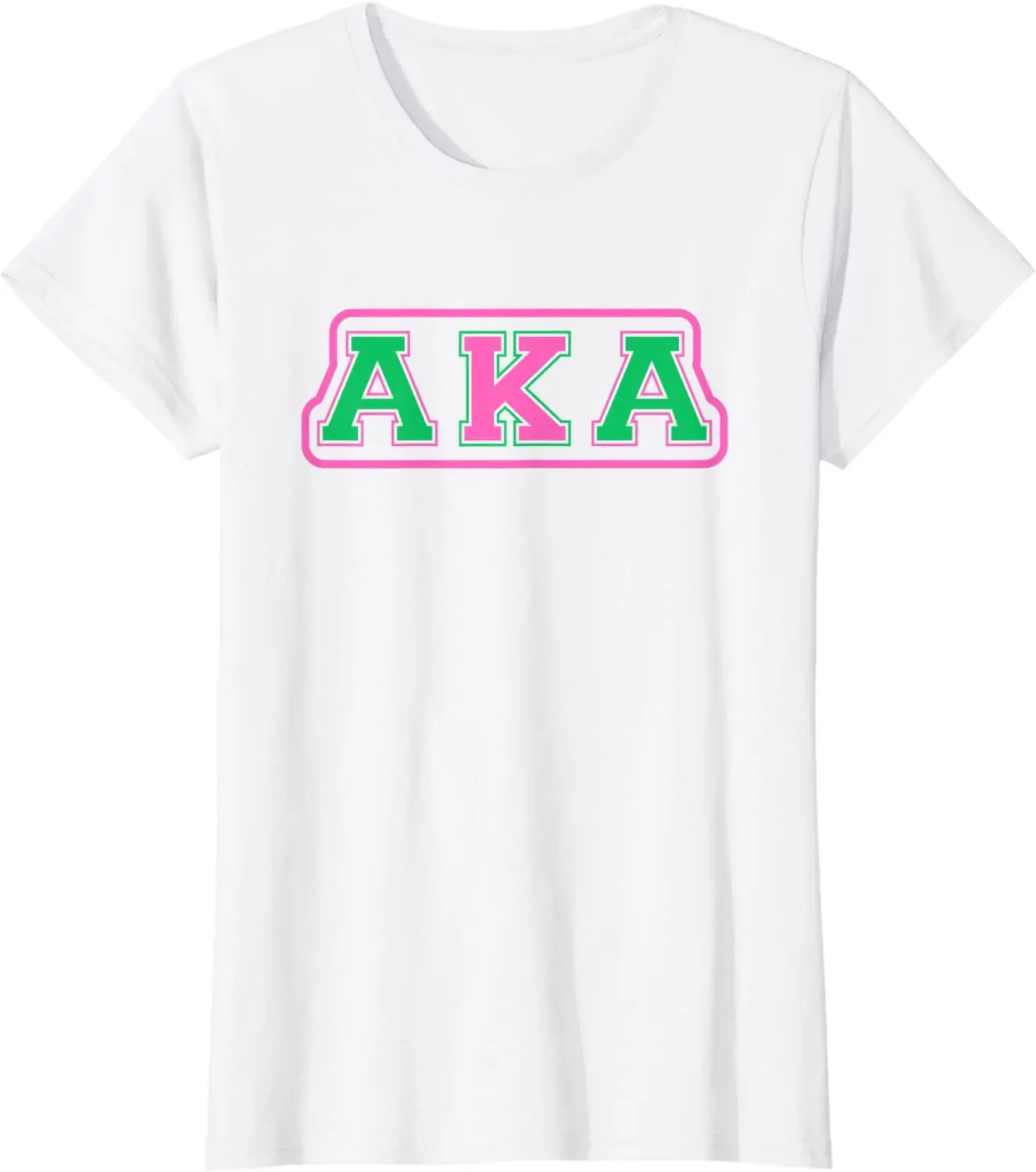 AKA Sorority Men Women T-Shirt Streetwear Graphic T Shirts Men Clothing Oversized T Shirt Casual Cotton Daily Four Seasons