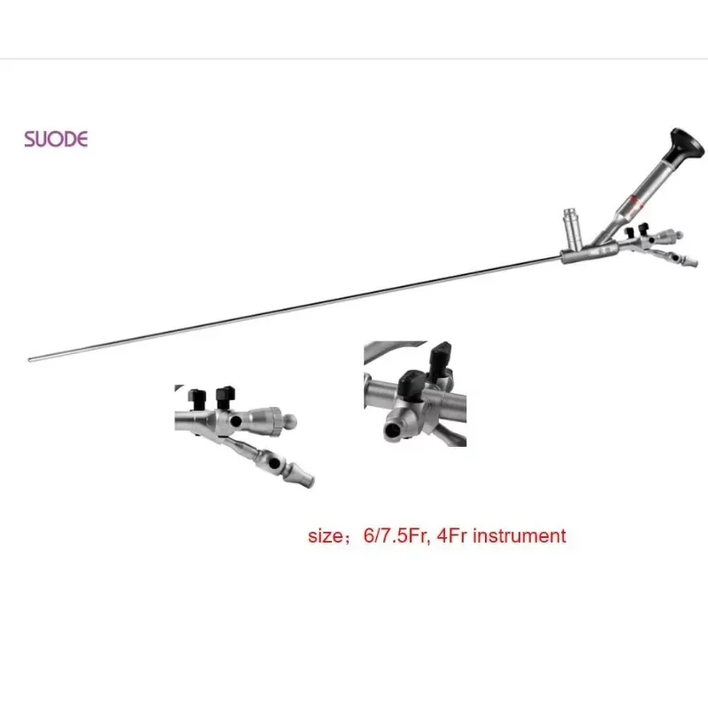 Suode 6/7. 5fr Urs Semi-Rigide Ureteroscoop Zaadcystoscoop Nefroscoop Set Urologie Endoscoop