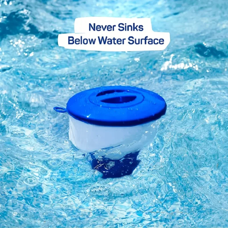 Swimming Pool Chlorine Float Suitable for 3 Tables with 7 Diameters, Chemical Floater