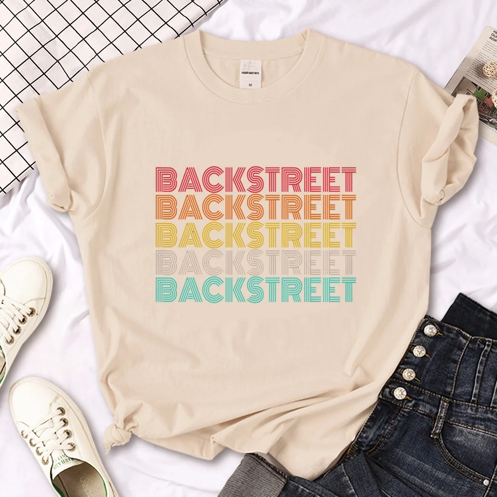 Backstreet Boys t-shirts women funny Tee girl graphic y2k harajuku clothing