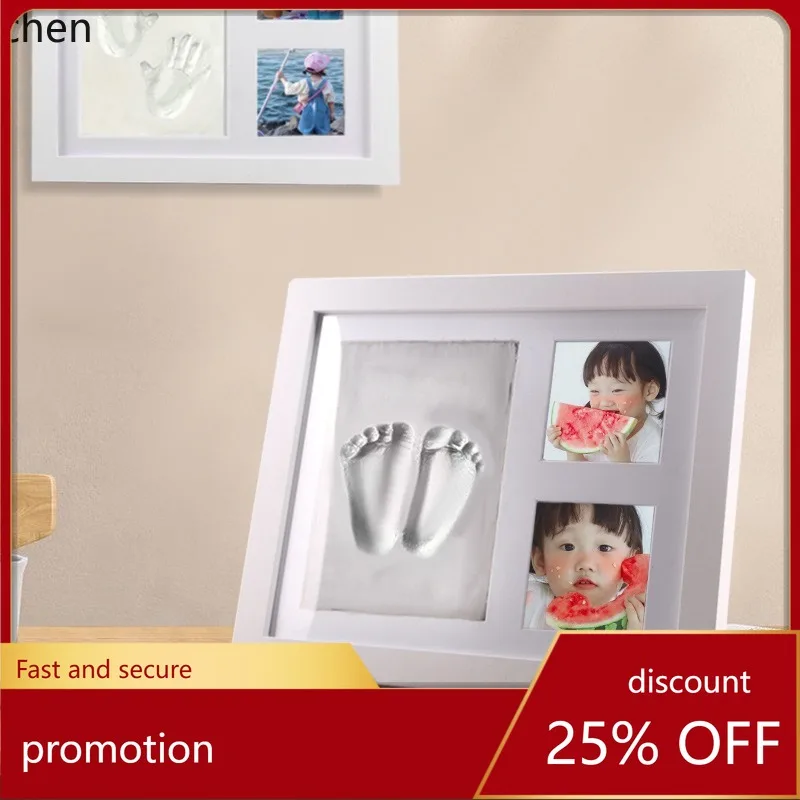 Hxl hand and footprint frame, first birthday keepsake frame, pet photo frame