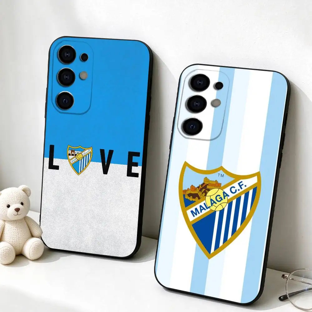 F-Football Club M-Malaga C.F  Phone Case For Samsung S26,S25,S24,S23,S22,S21,S30,Ultra,Plus,Fe,Lite,Note,10,Black Cover Gift