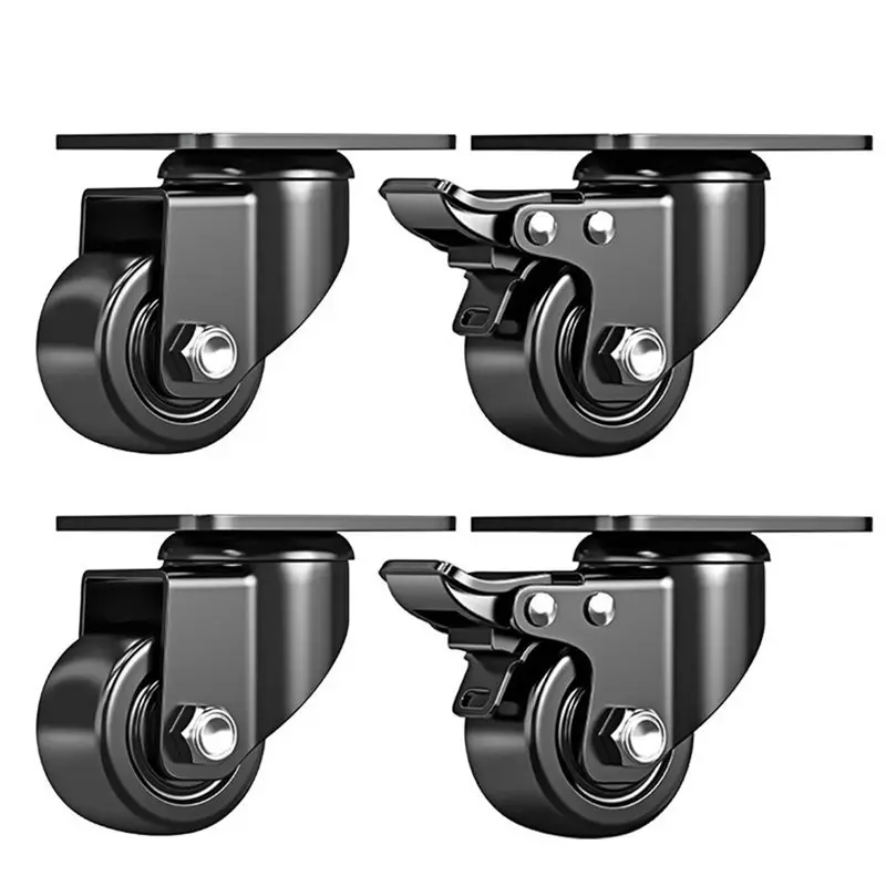 jfb-industrial-heavy-duty-nylon-casters-2-inch-2-swivel-wheels-2-brake-wheels-600kg-load-capacity