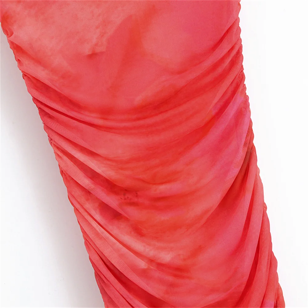 2025off-shoulder floral print slim fit asymmetrical long hip dress long skirt summer new women's clothing