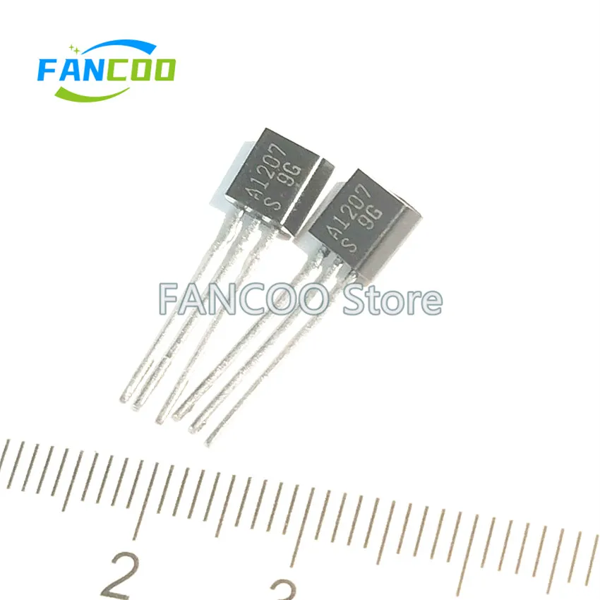 Transistor A1207, 2SA1207-T/S/R, 2SC2909-S/T/R, A1207-T, A1207-S, C2909-R, C2909-T, C2909-S, 100% Original, Novo