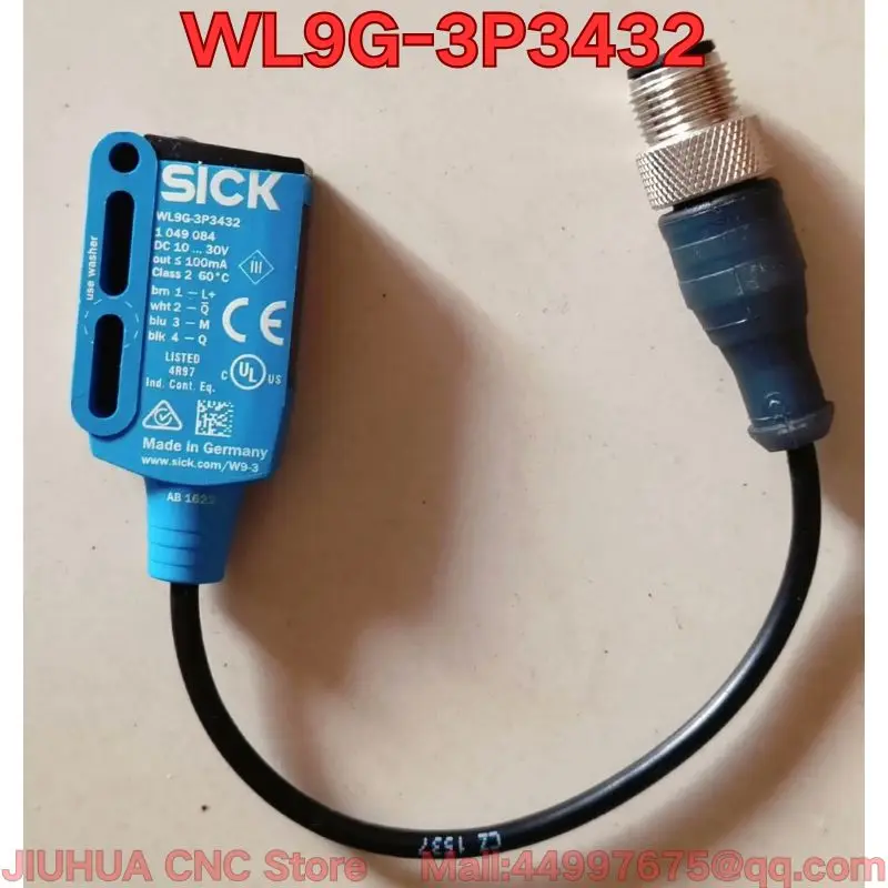 Second-hand WL9G-3P3432 photoelectric switch function test is normal Latest quotation in October 2026