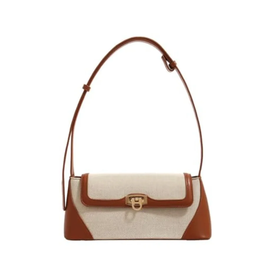 

Shoulder Bag for Women Small Crossbody Bags Hobo Handbags Colorblock Top Handle Handbags Mini Clutch Purse