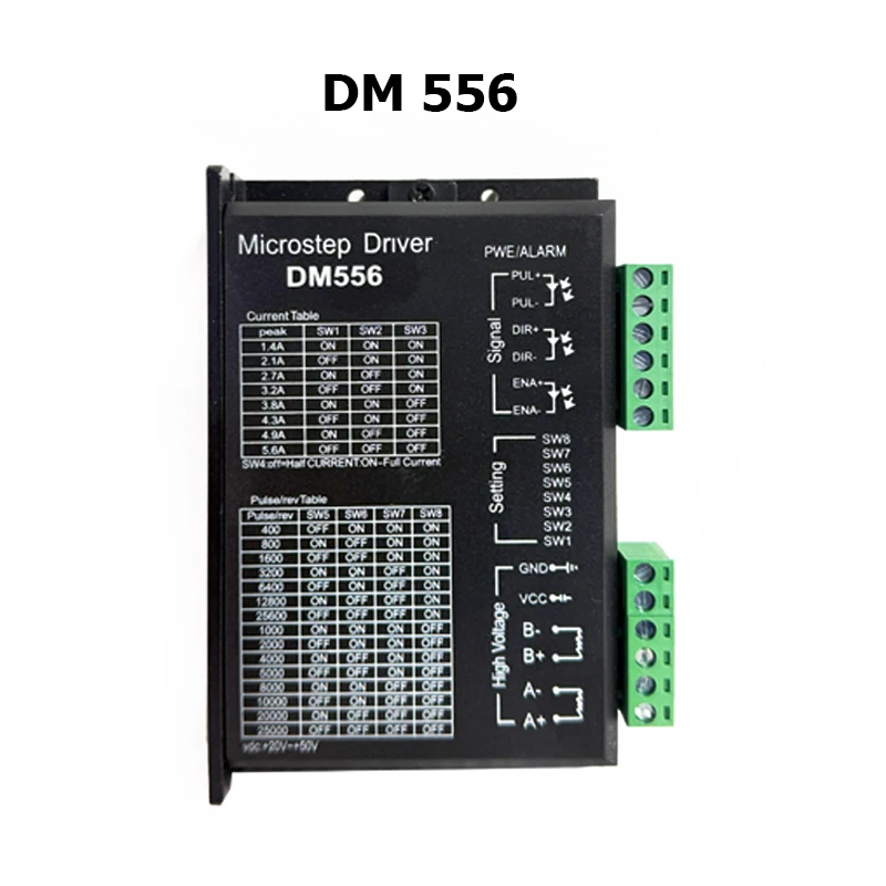 DM556 DM542 digital stepper motor driver 256 fine for 57/60/86 stepper motors