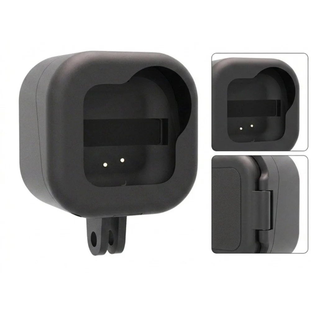 Portable Charger Stand Go Ultra Charging Box For Outdoor Adventures Black Fast Charging Adapter Tool 1000mAh High Capacity