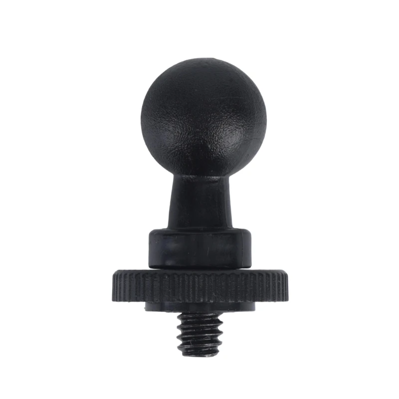 schwarzer 17-mm-Kugeladapter für 1/4-Gewindehalterung, passend für M76A – Detail 1