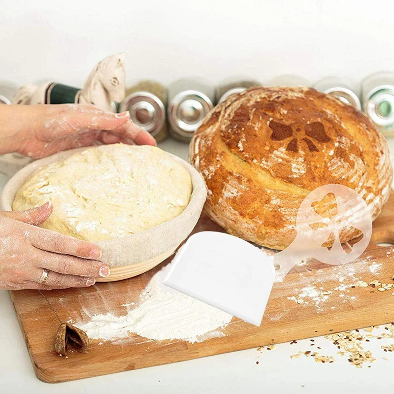 Bread Proofing Basket Set, 2 Shapes - Round & Oval, Sourdough Proofing Bowl Gift For Or Professional & Home Bakers,Artisan Homem