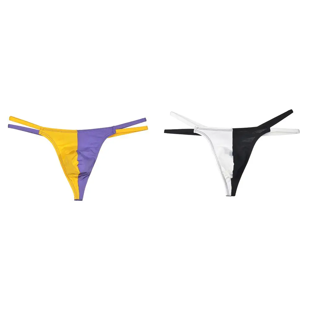 

Breathable Cotton Underwear Low Waist Pouch Underpant Daily Wear Breathable Cotton Thong Adjustable Fit Brand New Condition