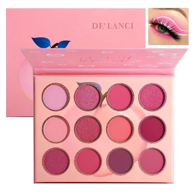 

12-color And 15-color Eyeshadow Palette, A Multi-purpose Earth Tone Matte Pearlescent Nude Eyeshadow Palette