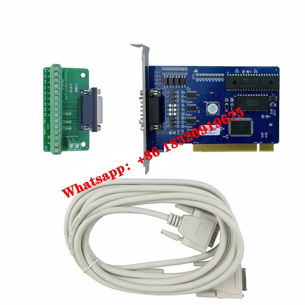 caldo! Set di schede di controllo NC Studio PCI Motion Ncstudio a 3 assi per fresatrice per incisione con router CNC