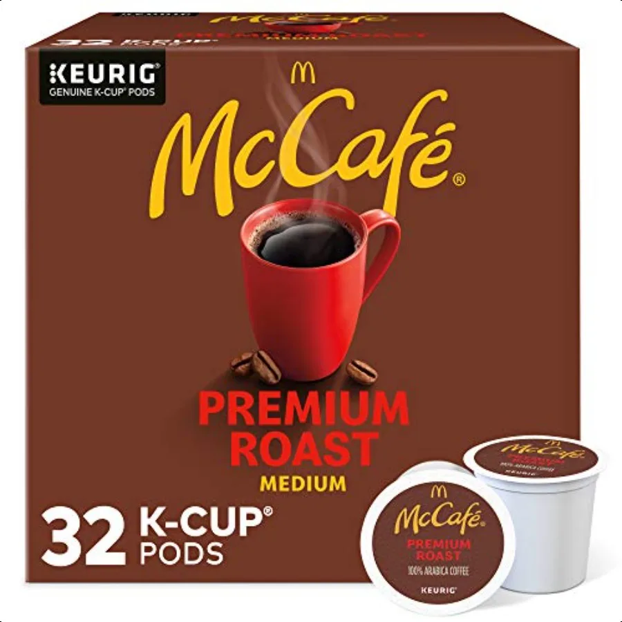 

McCafe Premium Roast Keurig Single Serve KCup Pods Medium Roast Coffee Pods 32 Count