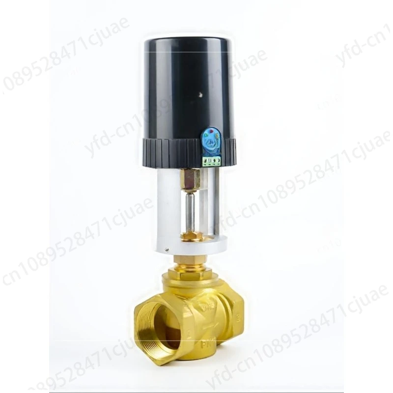 Intelligent Electric Control Valve with Manual Threaded Two-way Three-way Valve Mixed Water Temperature Combined Flow Separation