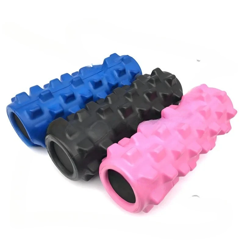 33CM Solid Yoga Column Foam Shaft Muscle Relaxation Massager Legs Roller Fitness Roller Mace