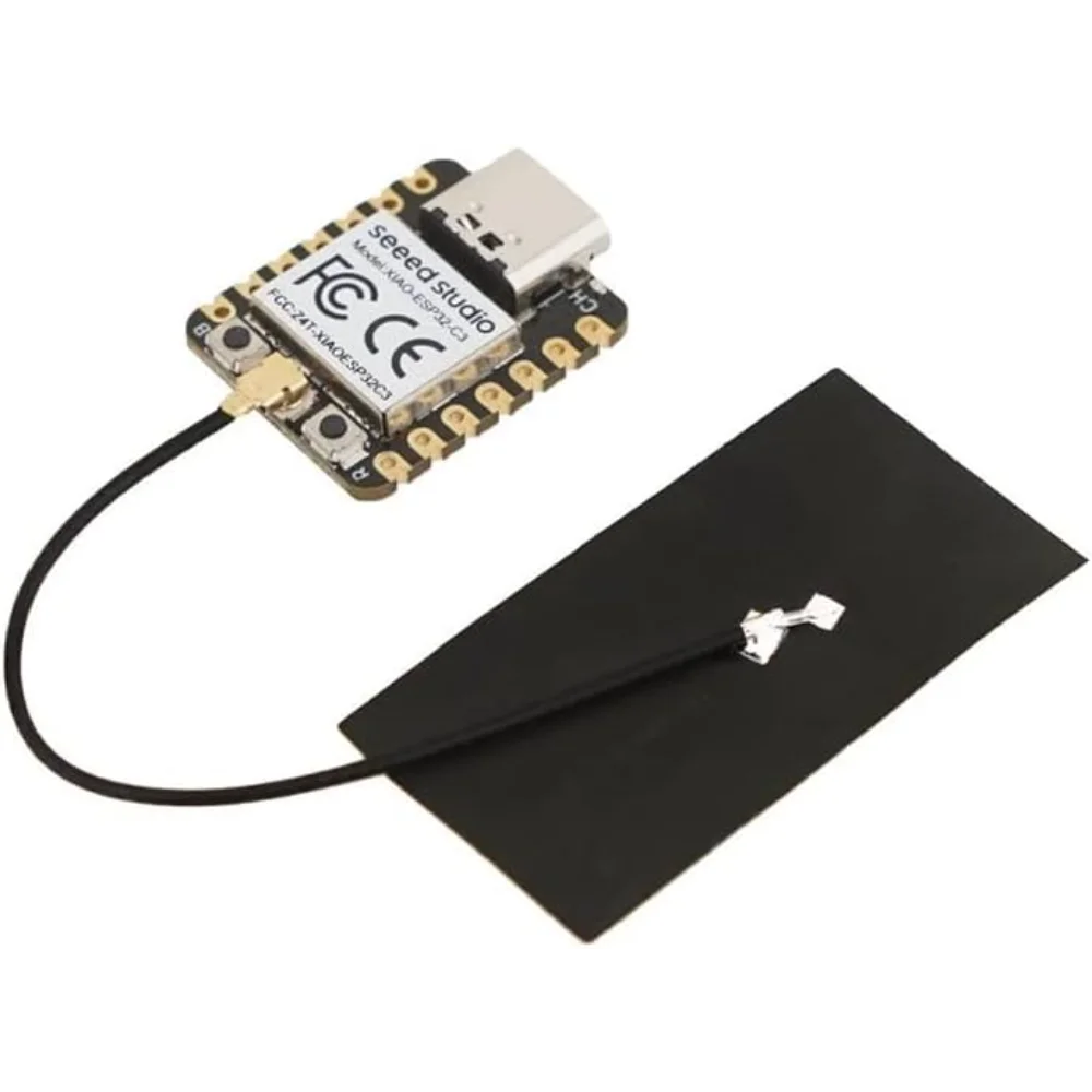 Seeed Studio XIAO ESP32C3 Tiny MCU Board with WiFi & BLE,Battery Charging,Low Power Microcontroller for IoT and Machine Learning