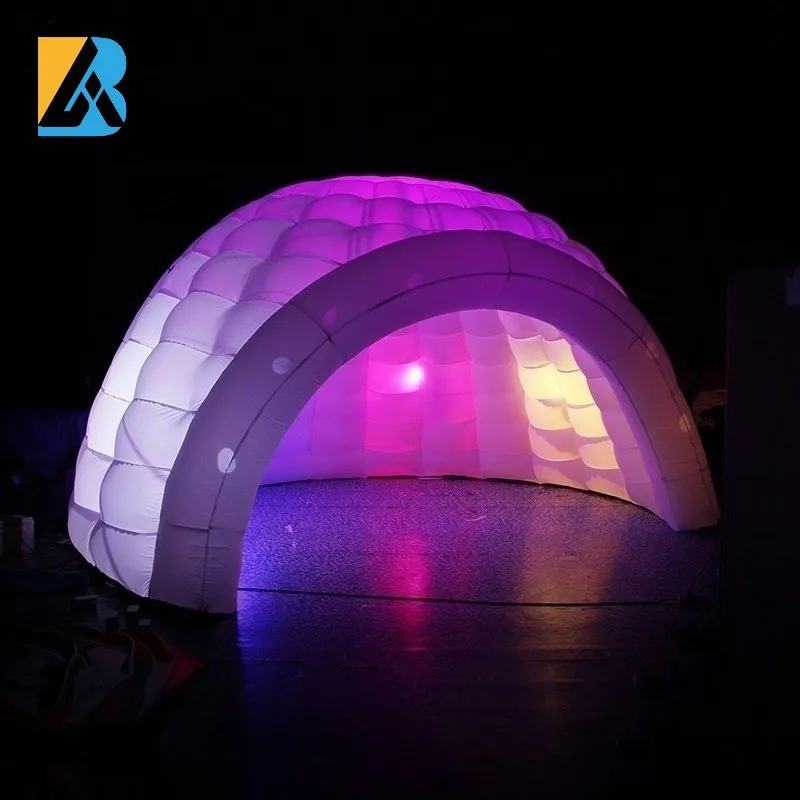 Custom Built Illuminated Inflatable Party Dome for Corporate Event Planner Toys