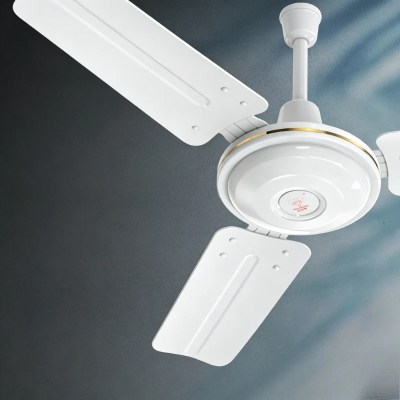 ventilateur-de-plafond-commercial-56-pouces-a-3-pales-grand-debit-d'air-faible-bruit-longue-duree-de-vie-ideal-pour-entrepot-salon-salle-a-manger-dortoir-usage-industriel