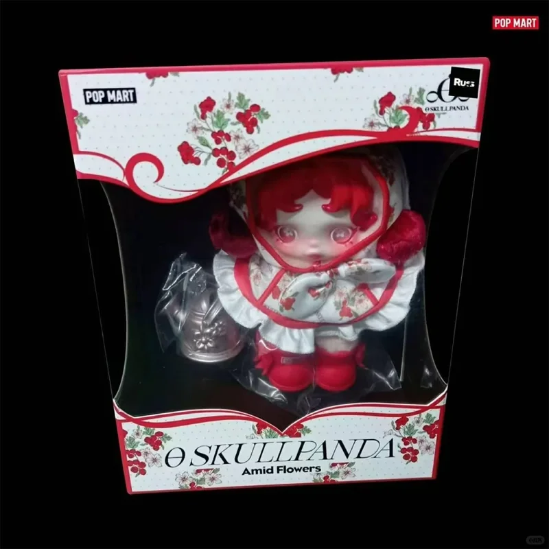New Genuine POPMART SKULLPANDA Amid Flowers Series Blind Box Plush