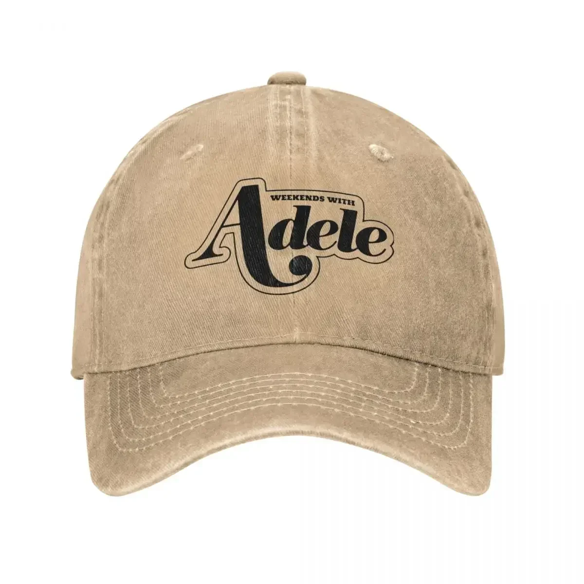 New Weekends With Adele Unisex Style Trucker Hat 2024 Album Tour Distressed Washed Hats Cap Vintage Outdoor Activities Dad Hat