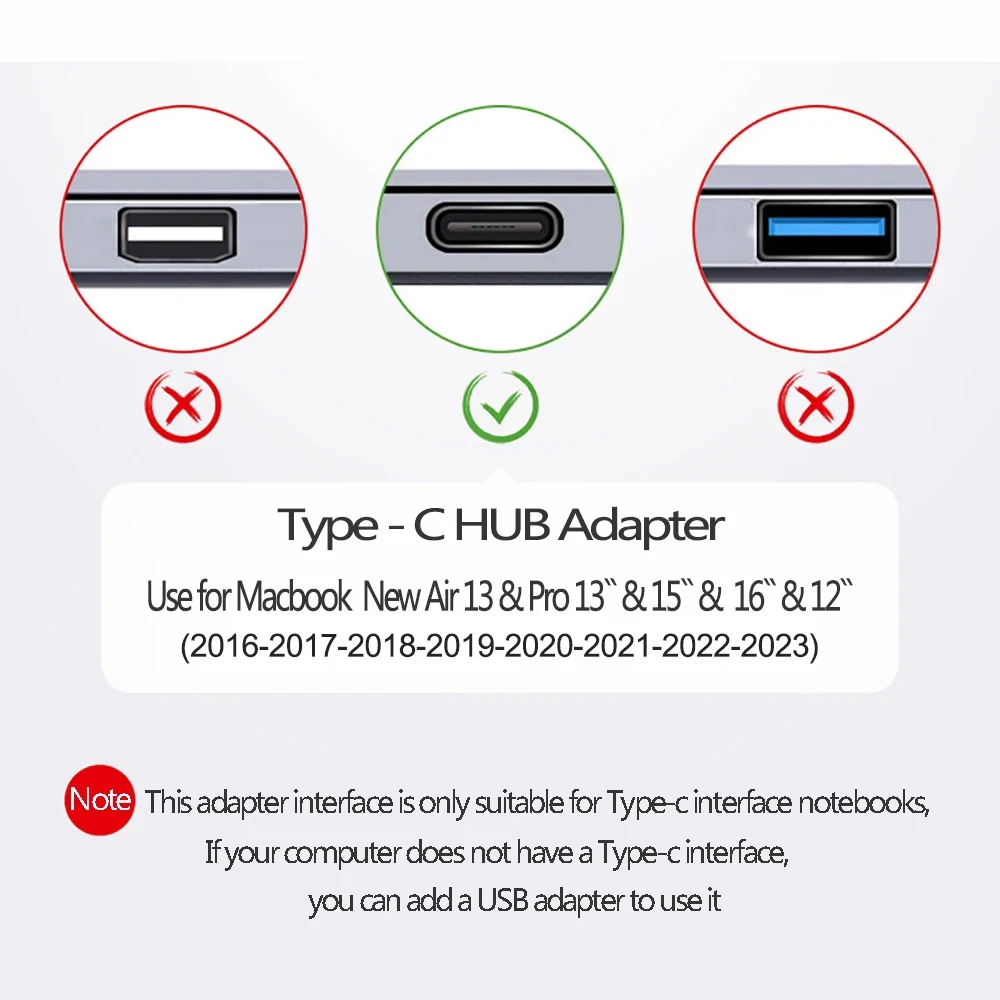 Imagem -05 - Usb 3.1 Tipo-c Hub para Macbook Air Macbook Pro 14 m3 2023 m2 m1 Adaptador para Hdmi Leitor de Cartão pd Usb-c Adaptador Twin 20232023