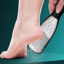 Two Sides Stainless Steel Callus Remover Foot File Scraper Pedicure Tools Dead Skin Remove for Heels Feet Care Products